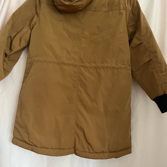 Zara Kids Reversible Hooded Long Puffer Coat Size 11/12 - Picture 4 of 9